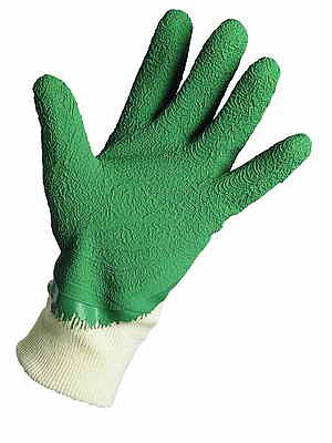 CERVA - COOT rukavice bavlněné s protiskluzovým povrchem - velikost 10